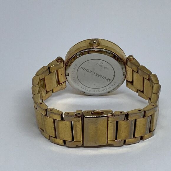 Michael Kors Parker MK5616 Womens Stainless Steel Analog Dial Quartz Watch EY892 - Picture 10 of 12